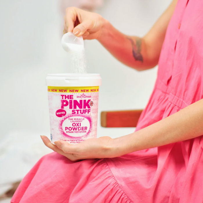 Пятновыводитель для белого белья The Pink Stuff Whites, 1кг - 